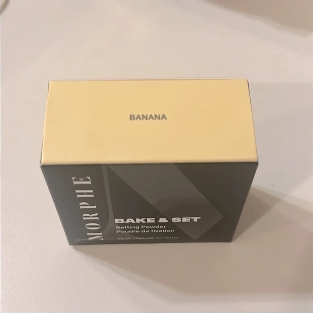 🆕 MORPHE Bake & Set Soft Focus Setting Powder - Banana NIB